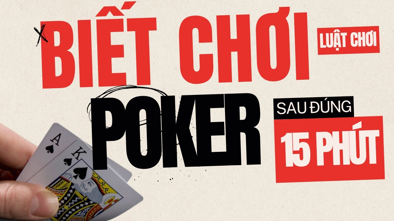 luật chơi bài poker