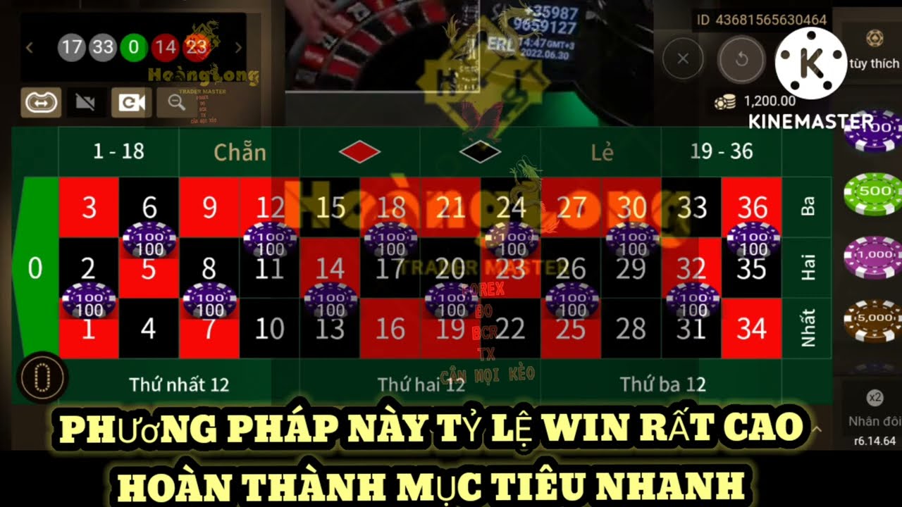 Top 5 loại cược theo luật chơi roulette có xác suất thắng cao nhất 2025